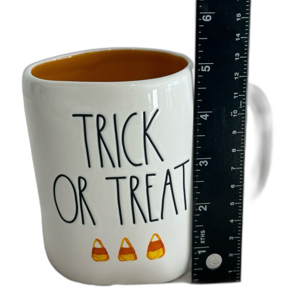 Rae Dunn Ceramic Mug Trick or Treat Artisan Collection by Magenta Embossed - Picture 10 of 11